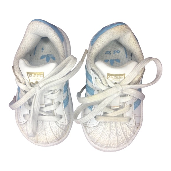 TODDLER ADIDAS SUPERSTAR SHELL Size 4K - Picture 4 of 8